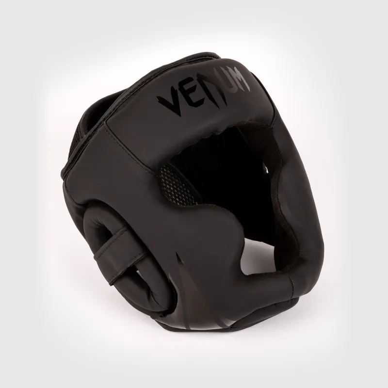 Venum Challenger Kids Headgear - Black/Black - Image 2