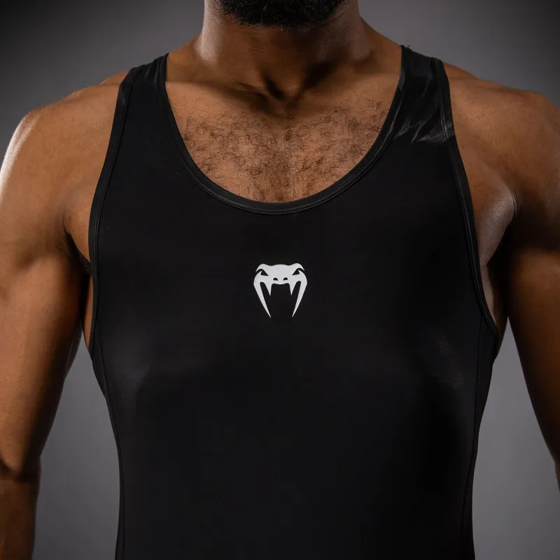 Venum Challenger Men's Wrestling Singlet - Black - Image 5