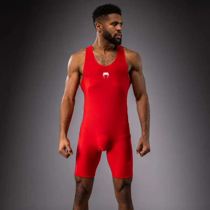 Venum Challenger Men's Wrestling Singlet - Red