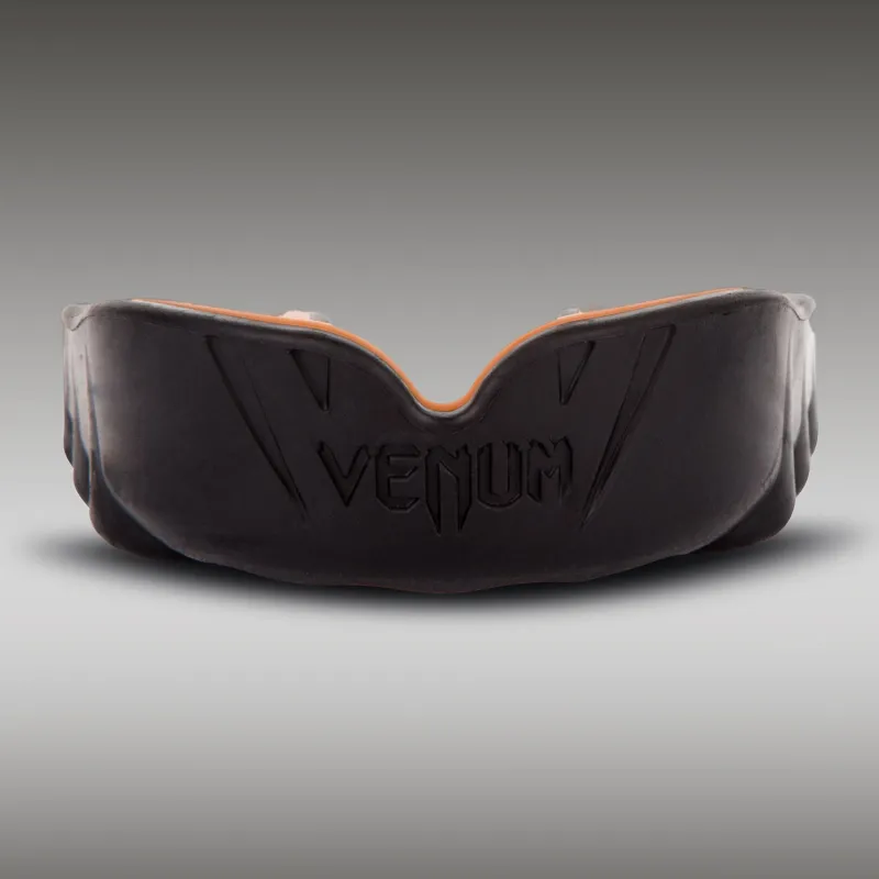 Venum Challenger Mouthguard - Black/Orange - Image 2