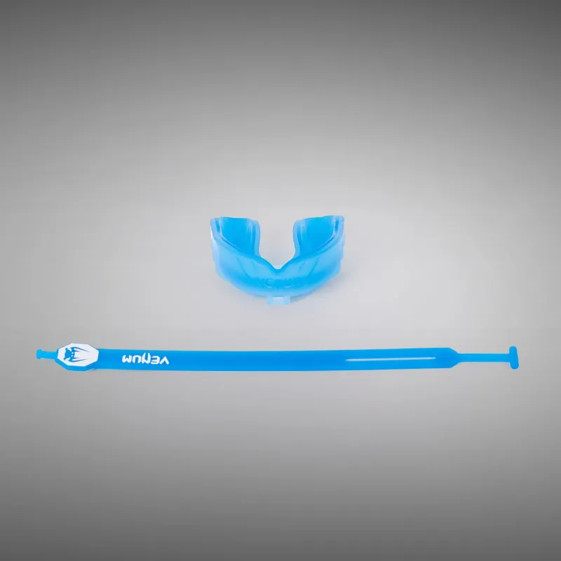 Venum Challenger Mouthguard Strap/Straples - Blue Transparent - Image 2