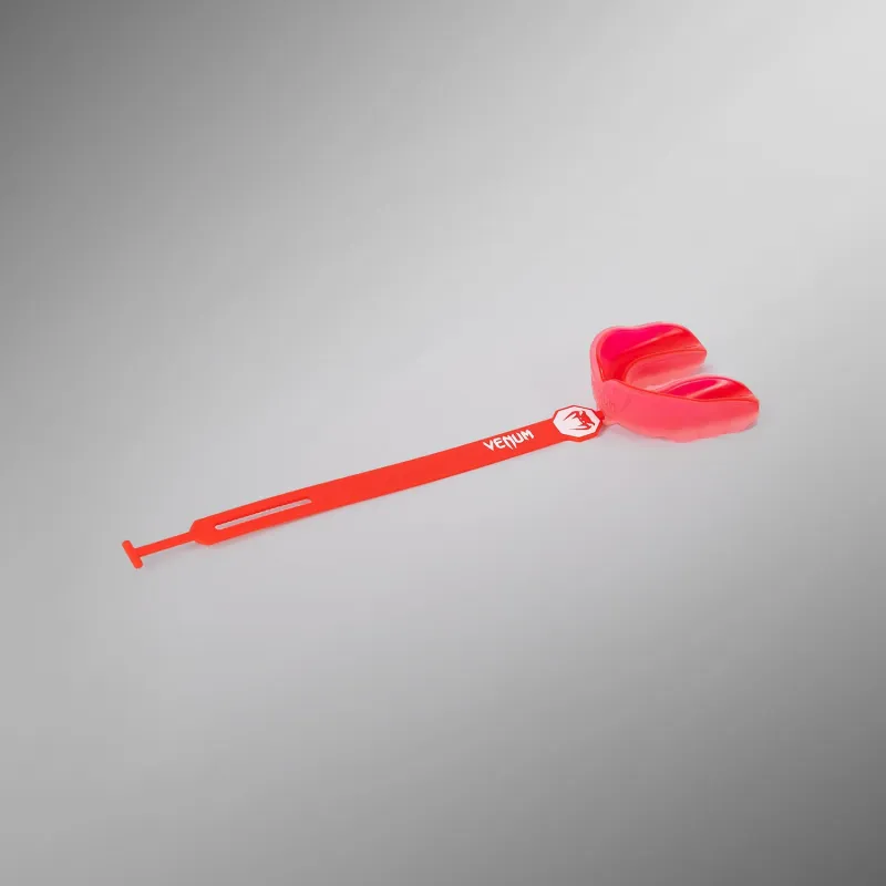 Venum Challenger Mouthguard Strap/Straples - Red Transparent - Image 3