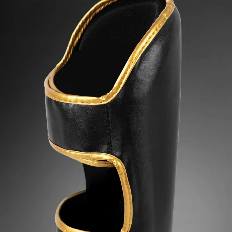 Venum Challenger Standup Shin Guards - Black/Gold - Image 5