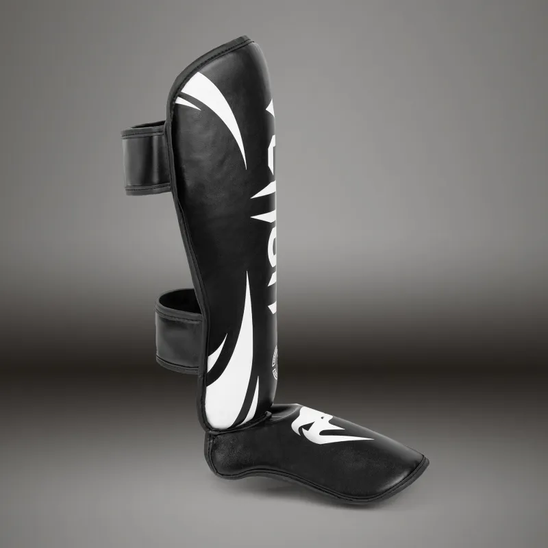 Venum Challenger Standup Shin Guards - Black - Image 5