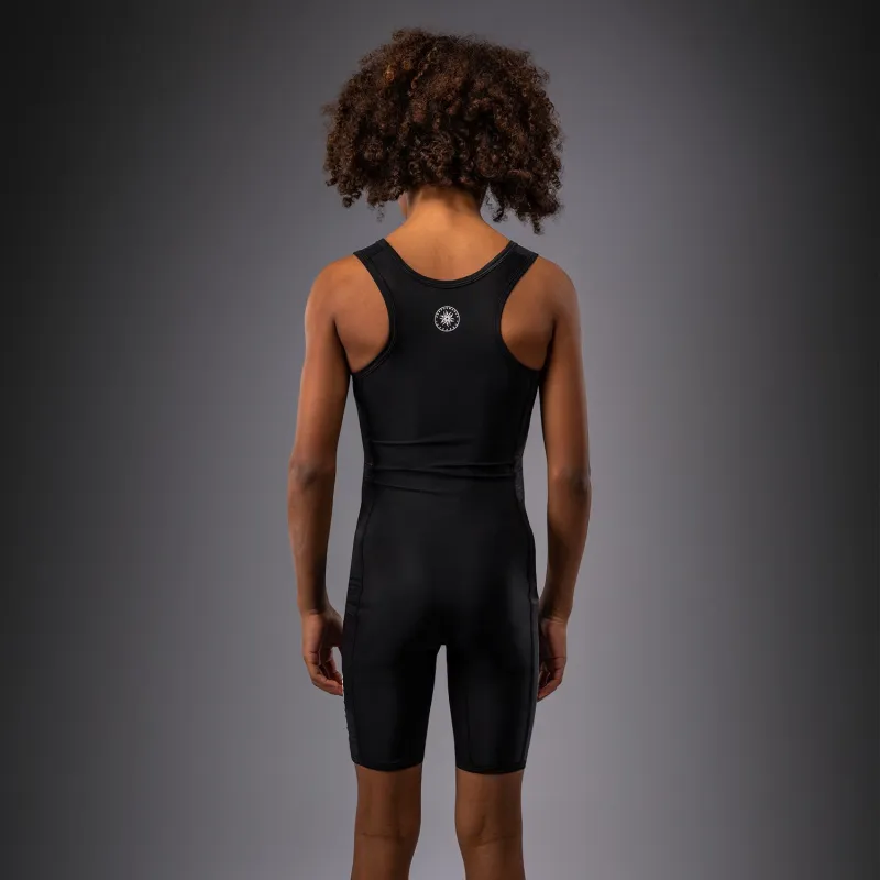 Venum Challenger Youth Wrestling Singlet - Black - Image 3