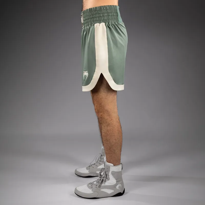 Venum Classic Boxing Shorts - Aqua Green/Ivory - Image 3