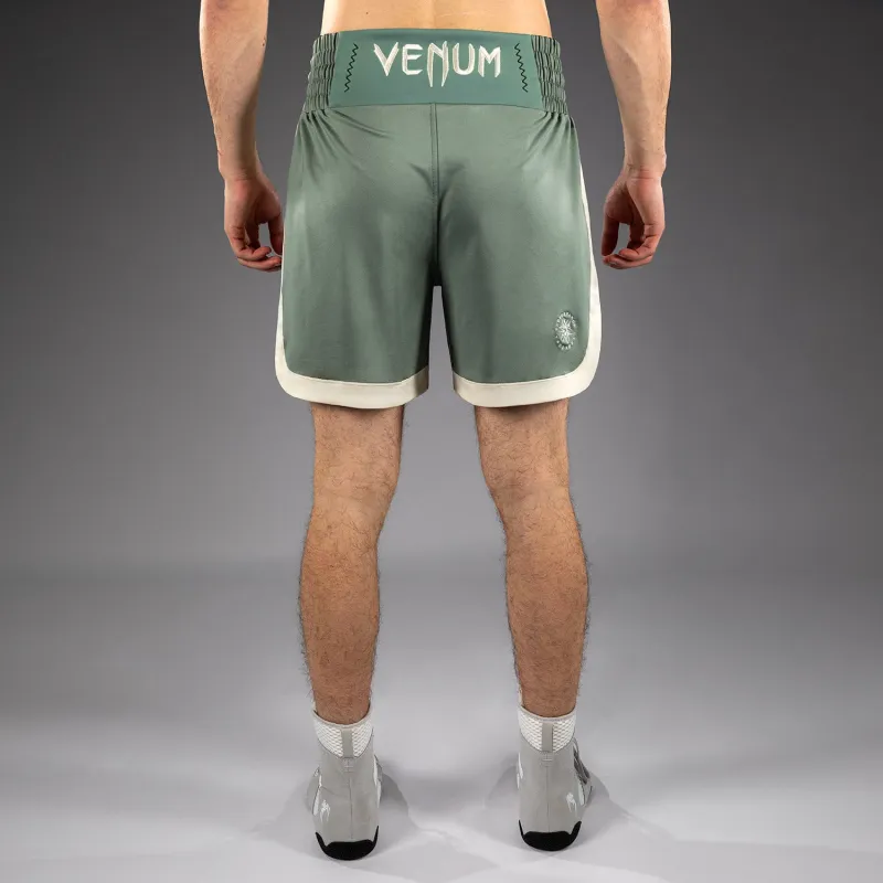 Venum Classic Boxing Shorts - Aqua Green/Ivory - Image 5