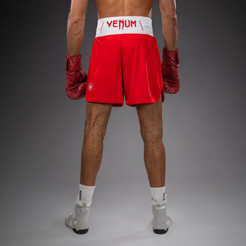 Venum Classic Boxing Shorts - Fire Red - Image 3
