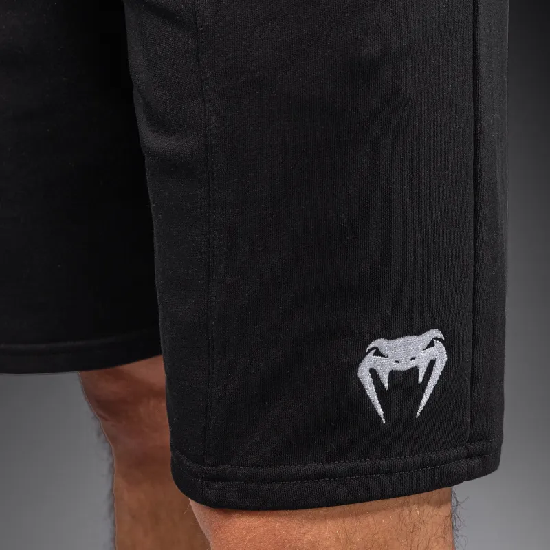 Venum Classic Fleece Cotton Shorts - Black - Image 5