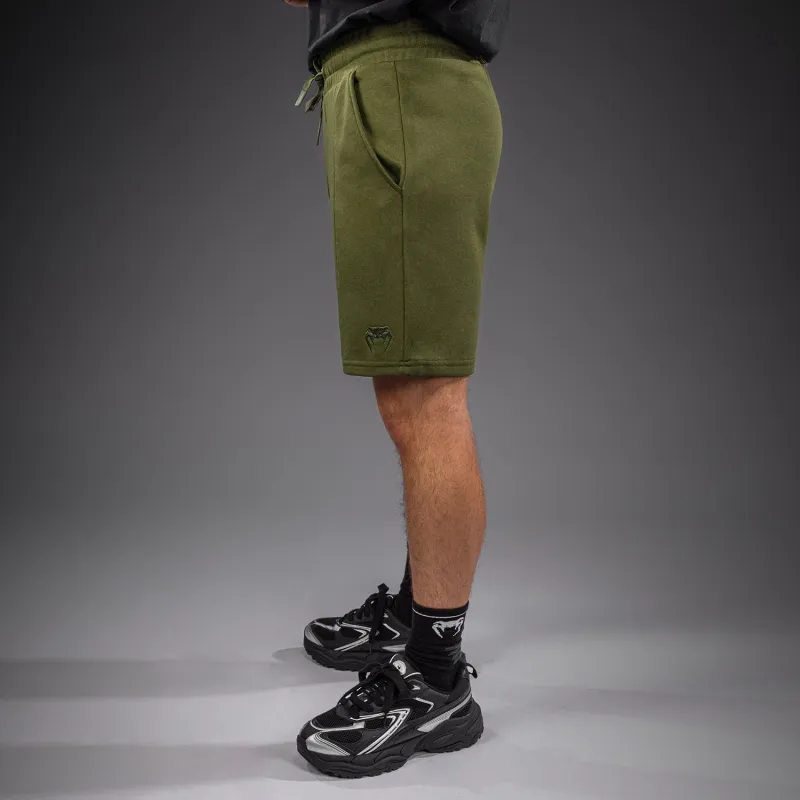 Venum Classic Fleece Cotton Shorts - Khaki - Image 2