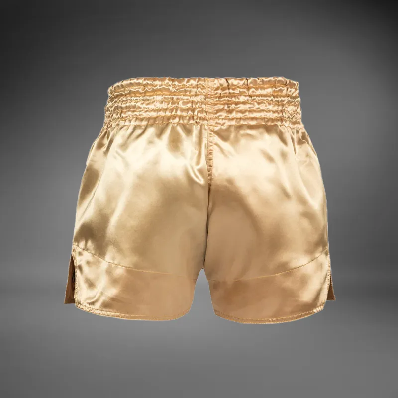 Venum Classic Muay Thai Shorts - Gold/Black - Image 2