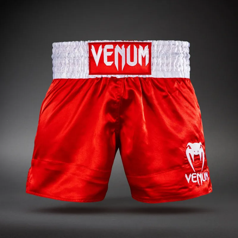 Venum Classic Muay Thai Shorts - Red