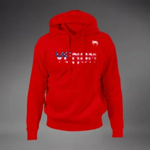 Venum Classic USA Hoodie - Red/White