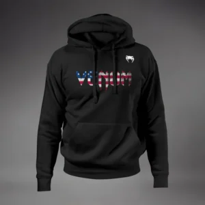 Venum Classic USA Hoodie - Black/White