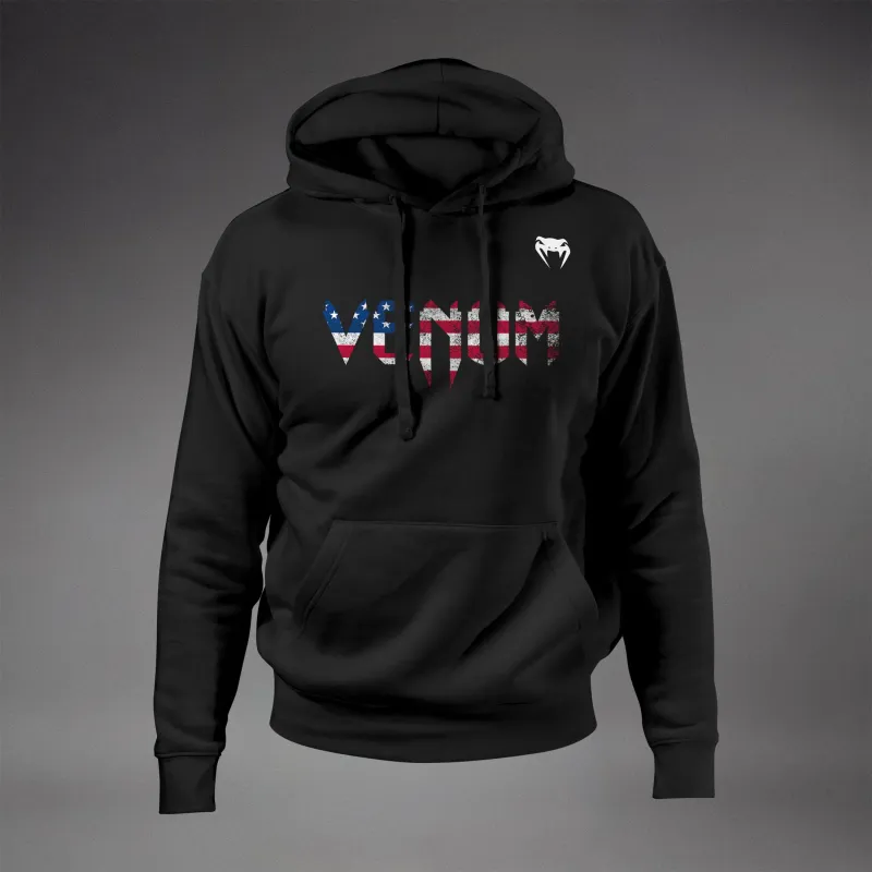 Venum Classic USA Hoodie - Black/White