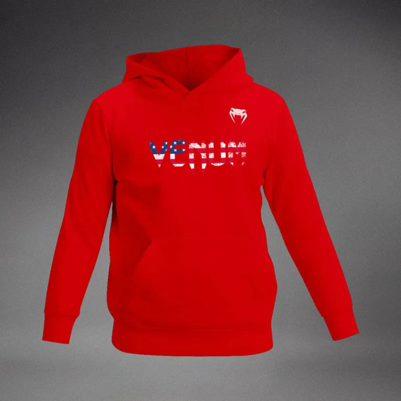 Venum Classic USA Kids Hoodie - Red/White
