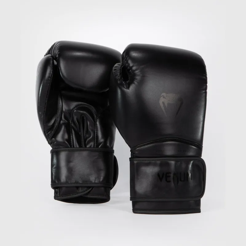 Venum Contender 1.5 Boxing Gloves - Black/Black - Image 3