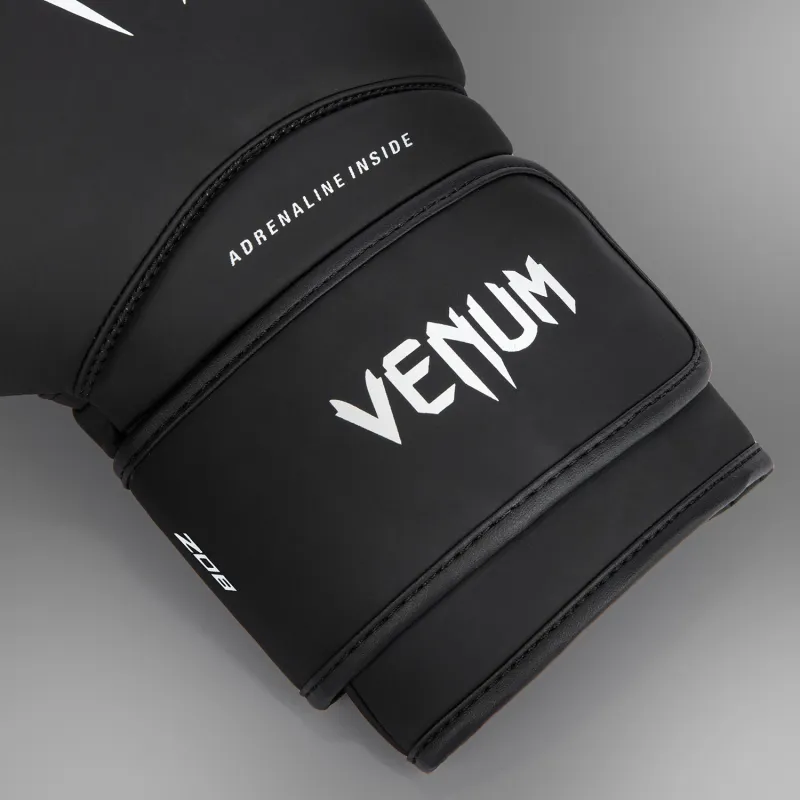 Venum Contender 1.5 Boxing Gloves - Black/White - Image 3