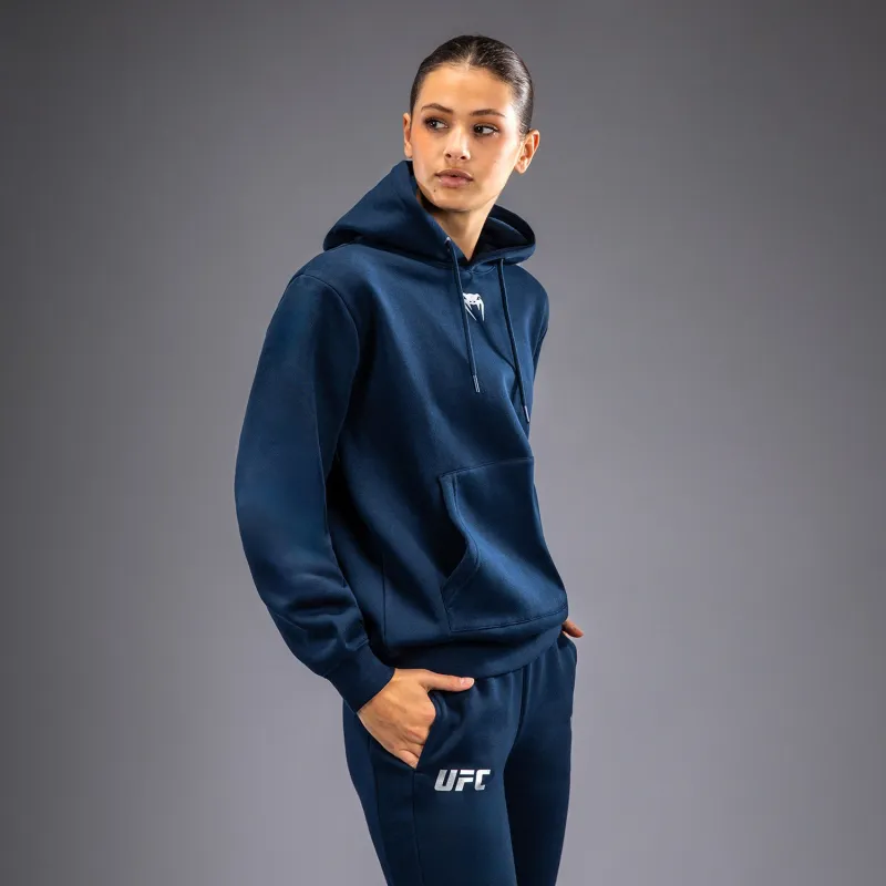 UFC Fusion by Venum Fight Week Women’s Pullover Hoodie - Solid Oceanic Blue - Image 2