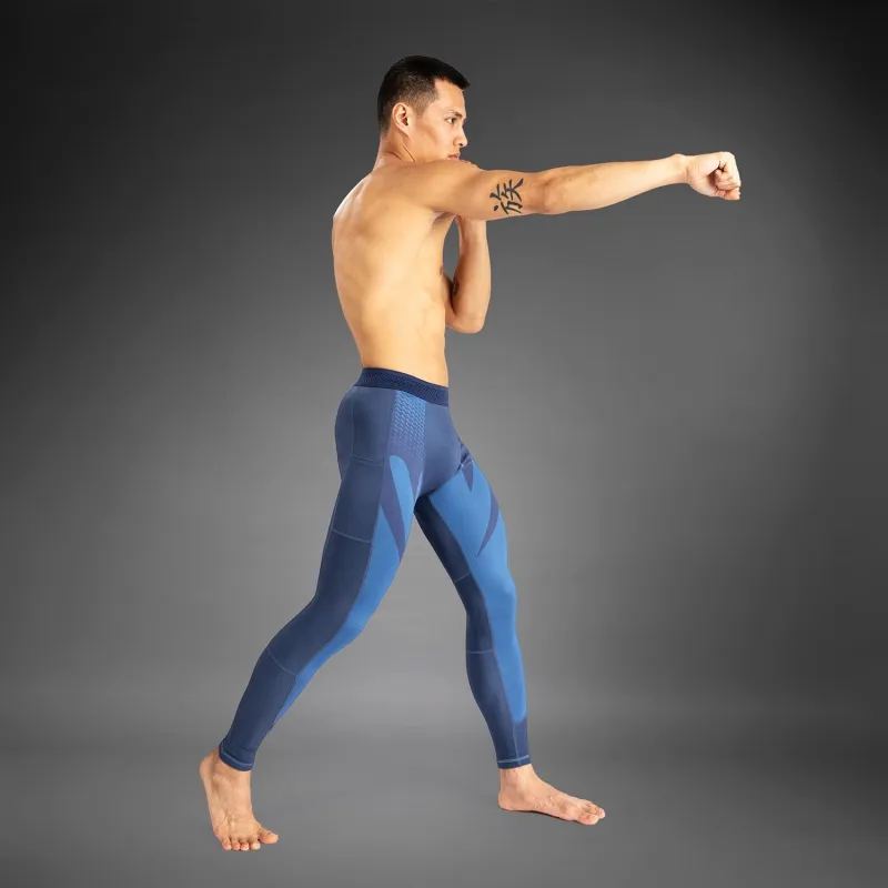 Venum Attack Men's Spats - Navy Blue - Image 4