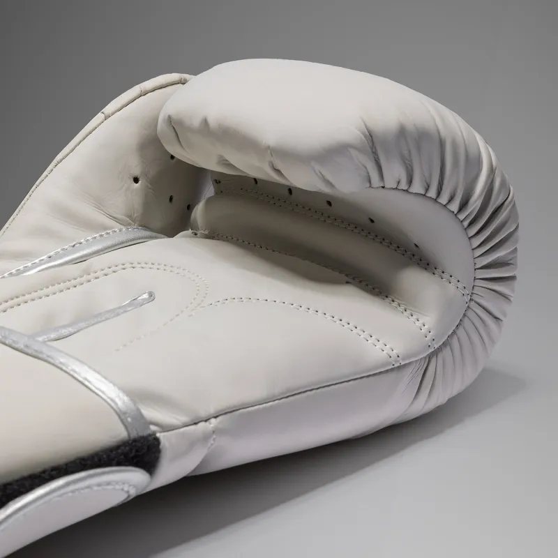 Venum Contender 1.5 Boxing Gloves - Ivory/ Gold - Image 3