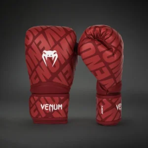 Venum Contender 1.5 XT 3D Boxing Gloves - Cherry Red/ White