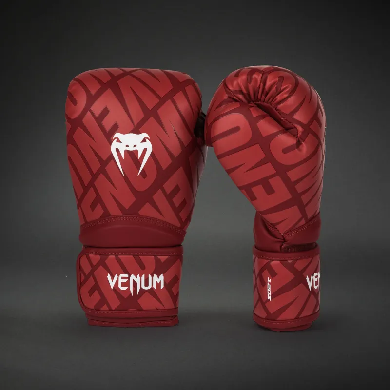 Venum Contender 1.5 XT 3D Boxing Gloves - Cherry Red/ White