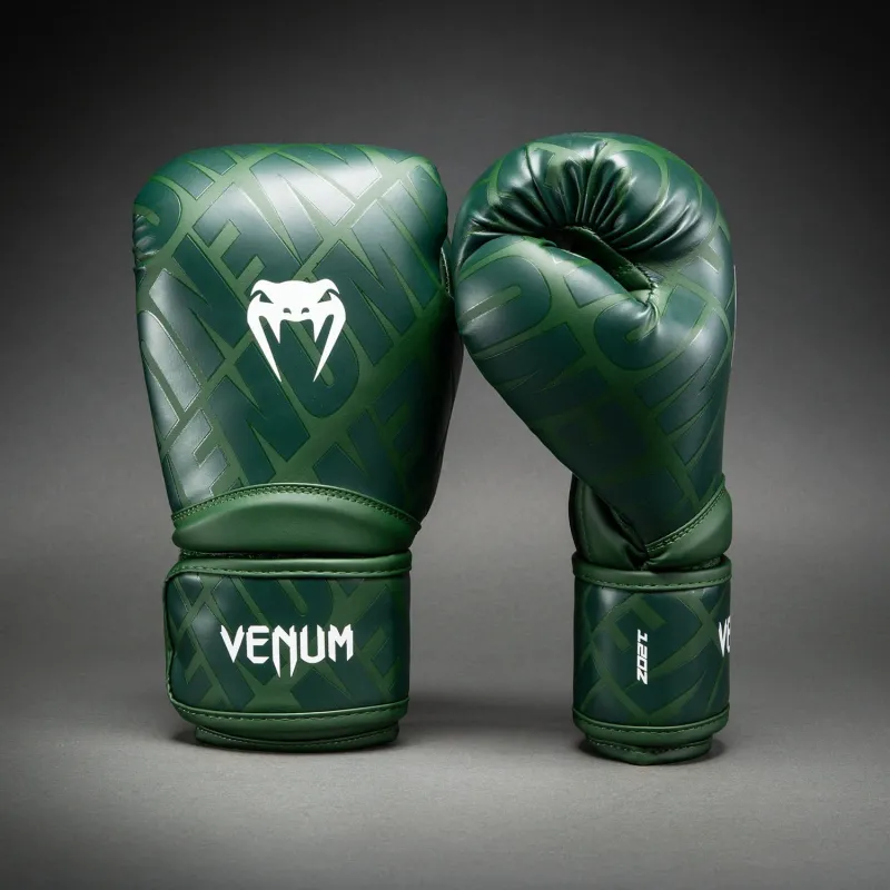 Venum Contender 1.5 XT 3D Boxing Gloves - Forest Green - Image 2