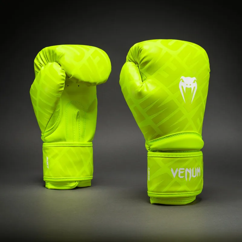 Venum Contender 1.5 XT 3D Boxing Gloves - Neon Yellow