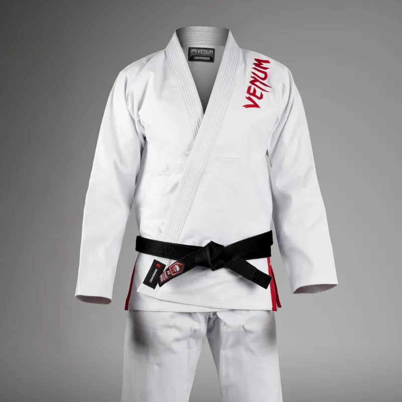 Venum Contender 3.0 Brazilian Jiu Jitsu Gi 380g - Ice - Image 3