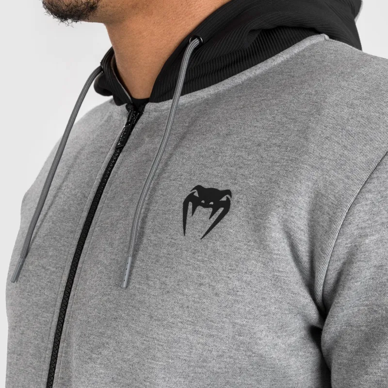 Venum Contender 4.0 Men’s Hoodie - Heather Grey/Black - Image 5