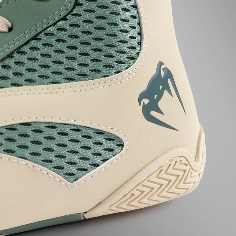 Venum Contender Boxing Shoes - Aqua Green/Ivory - Image 5