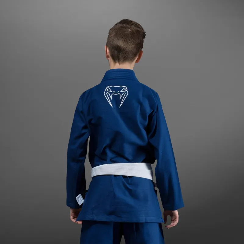 Venum Contender Kids BJJ Gi (Free white belt included) -Blue - Image 2