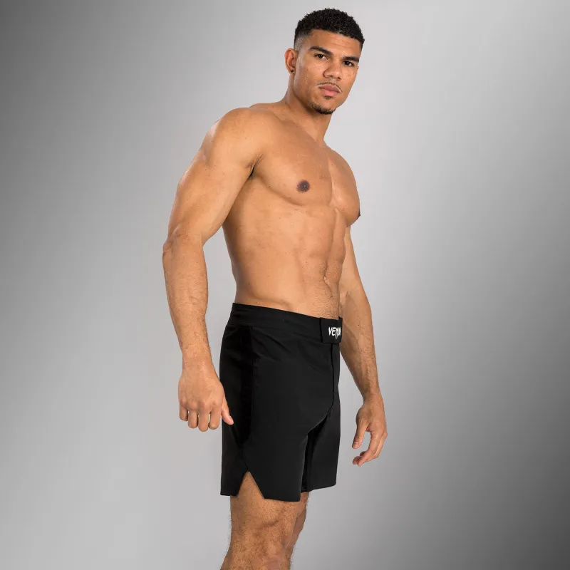 Venum Contender Men’s Fight Shorts - Black/White - Image 4