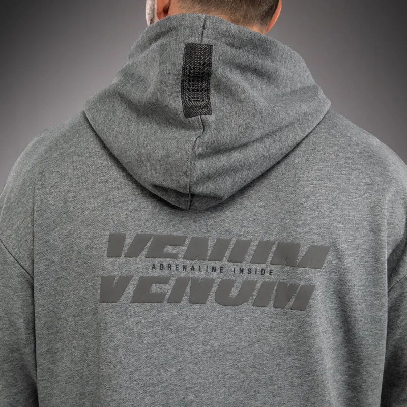 Venum Divide Hoodie - Heather Grey - Image 4