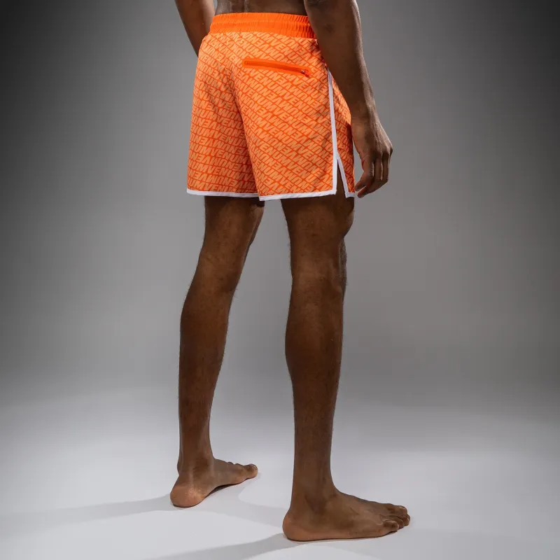 Venum Echo Board Shorts - Orange Sunset - Image 4