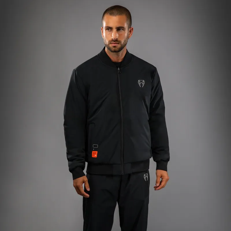Venum Eclipse Bomber Jacket - Black/Ivory - Image 2