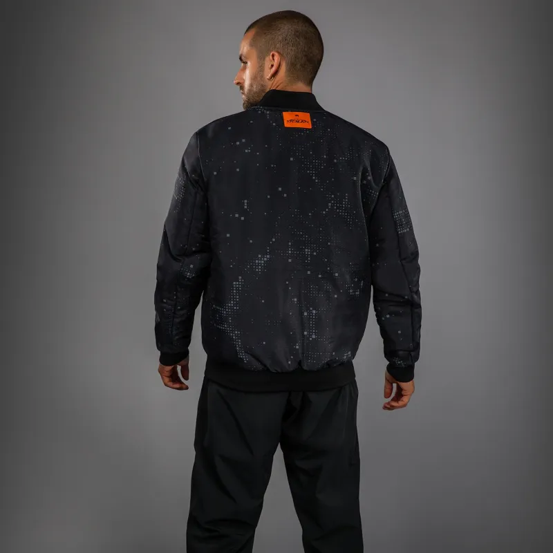 Venum Eclipse Bomber Jacket - Black/Ivory - Image 3