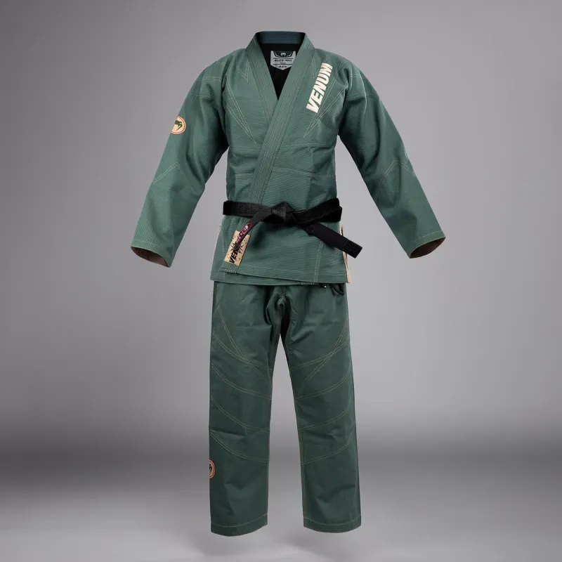 Venum Elite 5.0 Brazilian Jiu Jitsu Gi (450 gsm) - Forest Green