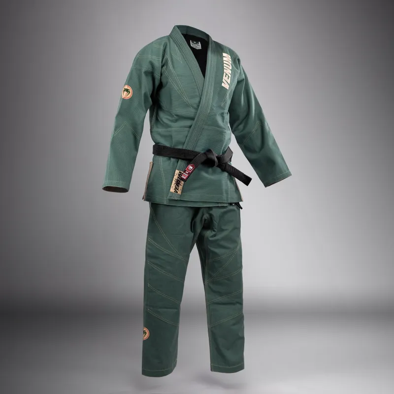 Venum Elite 5.0 Brazilian Jiu Jitsu Gi (450 gsm) - Forest Green - Image 2