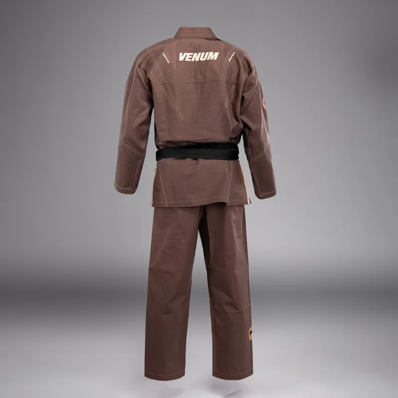 Venum Elite 5.0 Brazilian Jiu Jitsu Gi (450 gsm) - Chocolate Brown - Image 3