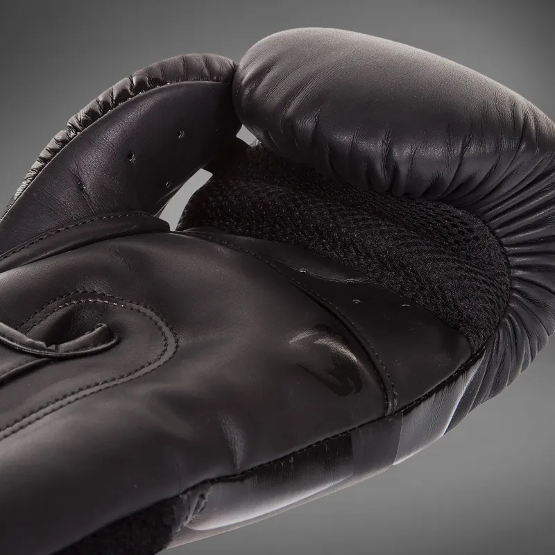 Venum Elite Boxing Gloves - Black - Image 4