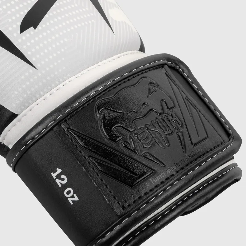 Venum Elite Boxing Gloves - White/Camo - Image 4