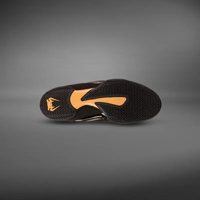 Venum Elite Boxing Shoes – Black/Bronze - Image 5