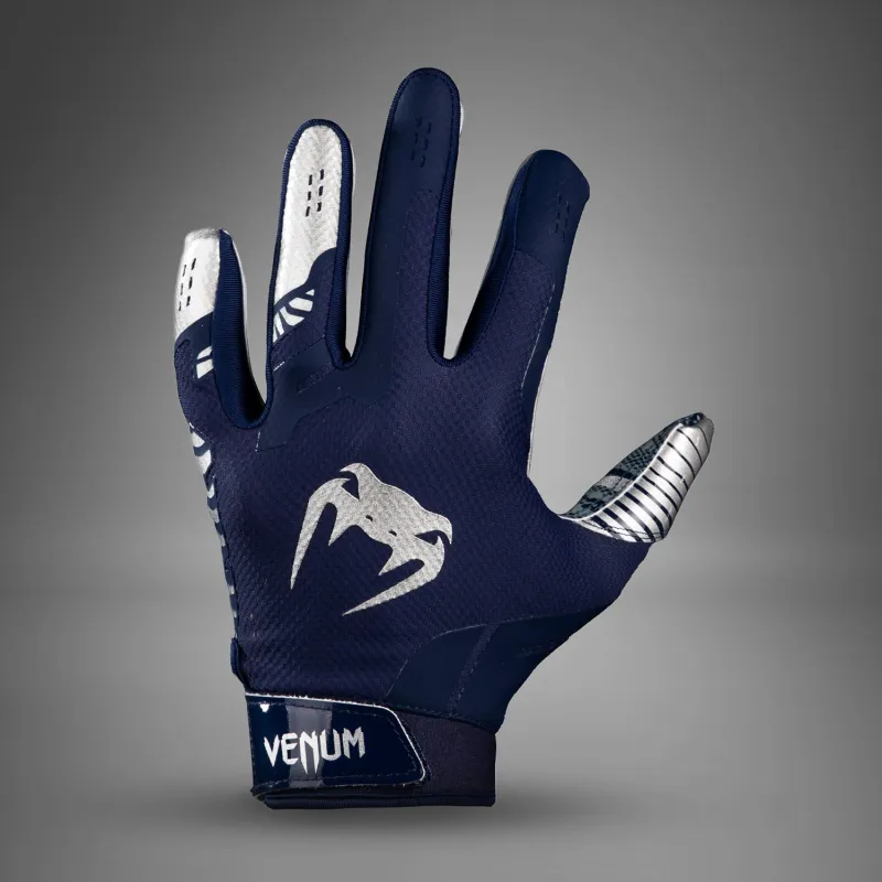 Venum Elite Football Gloves - Navy/Silver - Image 5