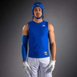 Venum Elite Football Sleeveless Compression Jersey - Royal Blue