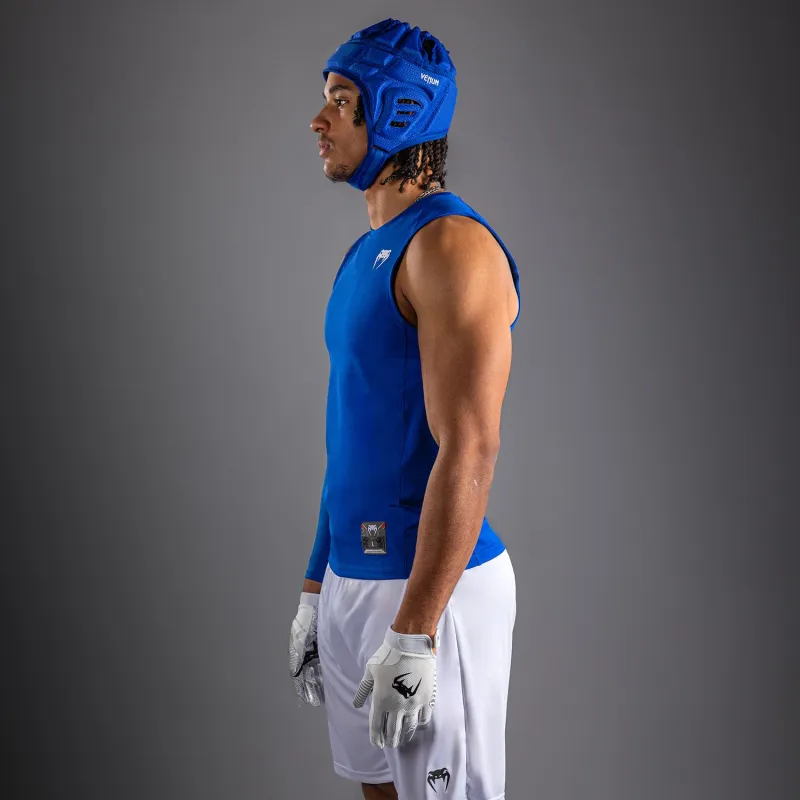 Venum Elite Football Sleeveless Compression Jersey - Royal Blue - Image 2