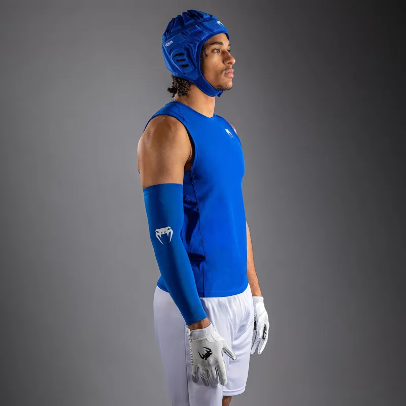 Venum Elite Football Sleeveless Compression Jersey - Royal Blue - Image 3