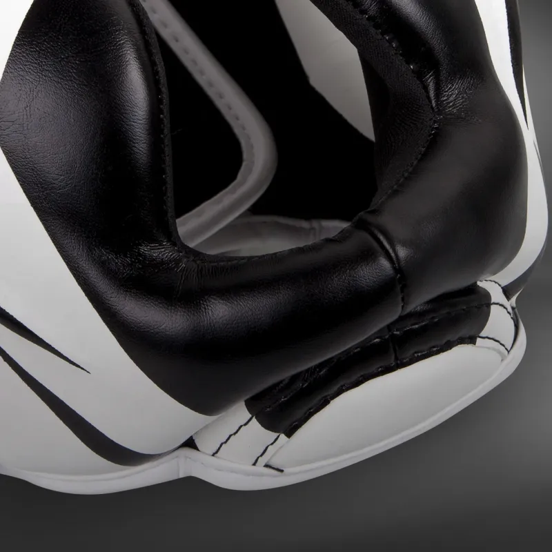 Venum Elite Headgear – White/Black - Image 4