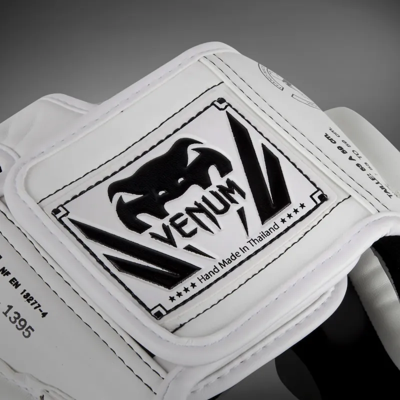 Venum Elite Headgear – White/Black - Image 5